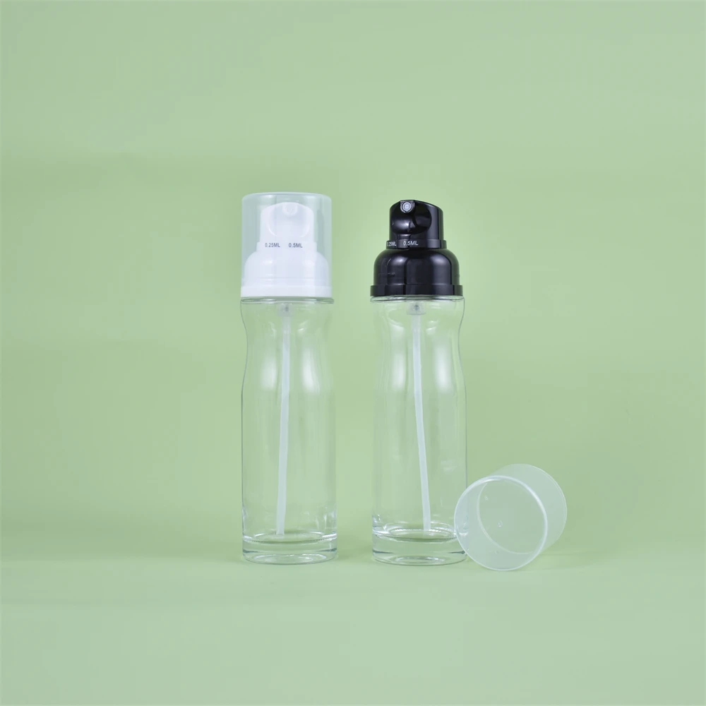 Oil Control Bottle Oil Sprayer Pump with Measurement PET Bottle with Oil Spray Pump