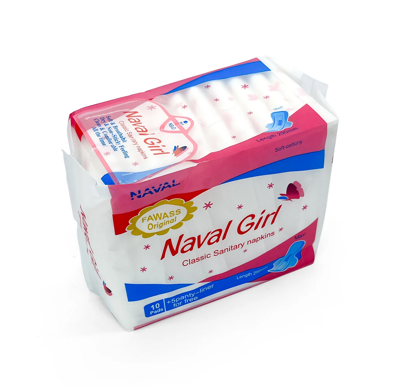 Manufactory Direct Sale of Sanitary Napkins Sanitary Pads Super Absorbent Disposable Cotton for Women Menstrual Lady