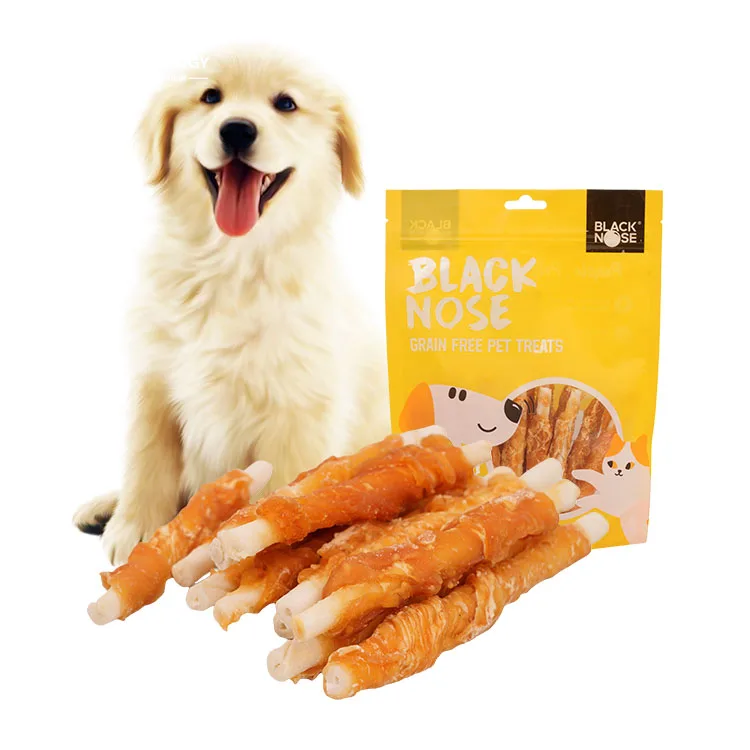 Dry Food Dog Treats Snacks Dog Treat Snack Dry Food Dog Snack Treats Chicken Wrap Rawhide Stick