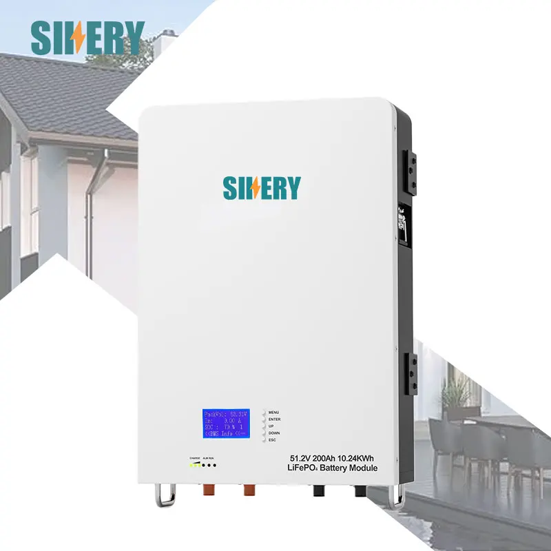 Sikery 100AH 200AH 48V 51.2v BMS Battery System 37.5 54.75VDC SPW SBS lithium LiFePO4 Lithium Energy Storage Ion Solar Battery