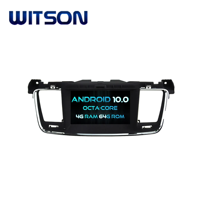WITSON Android 10 CAR DVD For PEUGEOT 508 WITH CHIPSET 1080P 16G ROM WIFI 3G INTERNET DVR SUPPORT