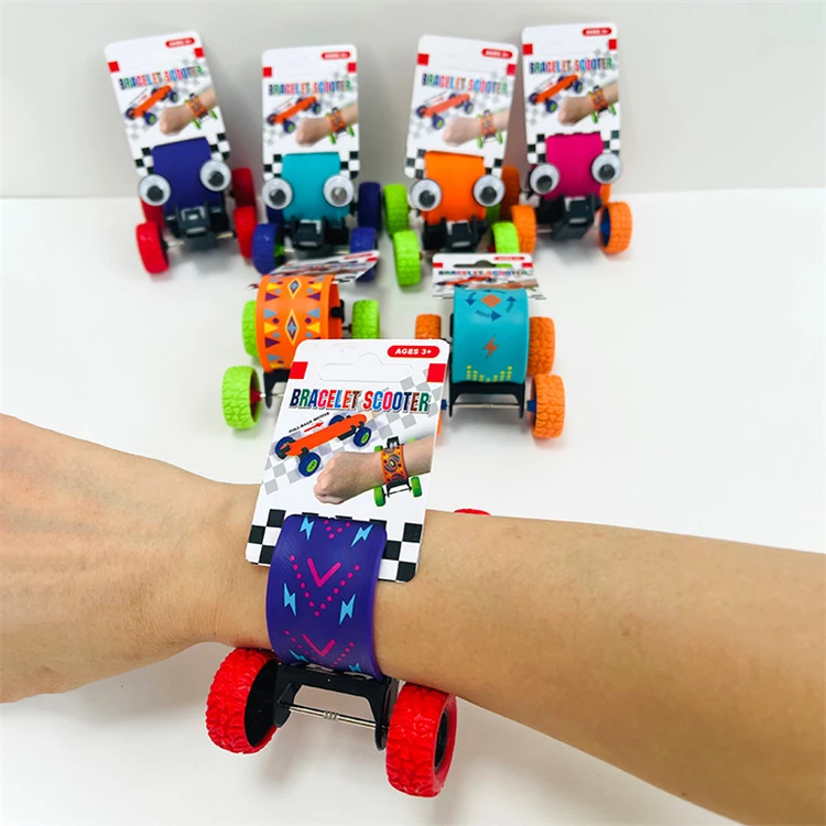 New style stunt car children four-wheel drive off-road vehicle pull back scooter toys