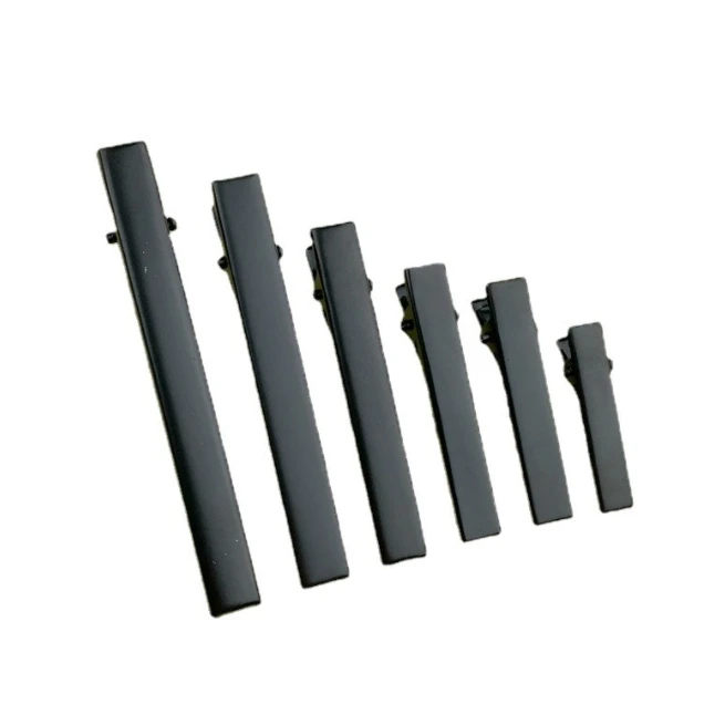 Gold Metal Stainless Steel Snaps Hairpin For Little Girls Duck Bill Alligator Hair Crocodile Clips