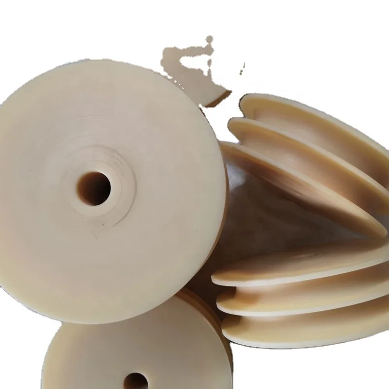 Top quality plastic nylon bearing pulley wheel