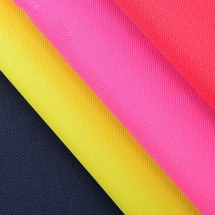Wholesale 600D high elastic PVC Oxford fabric for student school bag backpack meal bag polyester fabric