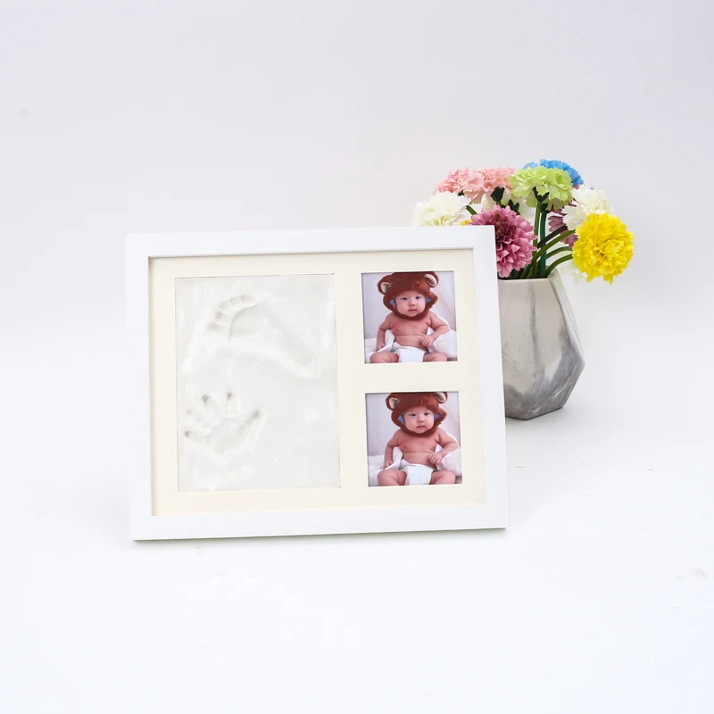 Creative Design Handprint And Kit Album Memory Baby Footprint Photo Frame