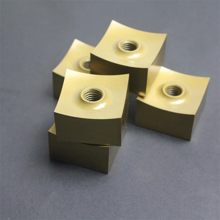 Factory shredding machine blade for cutting rubber tire paper food