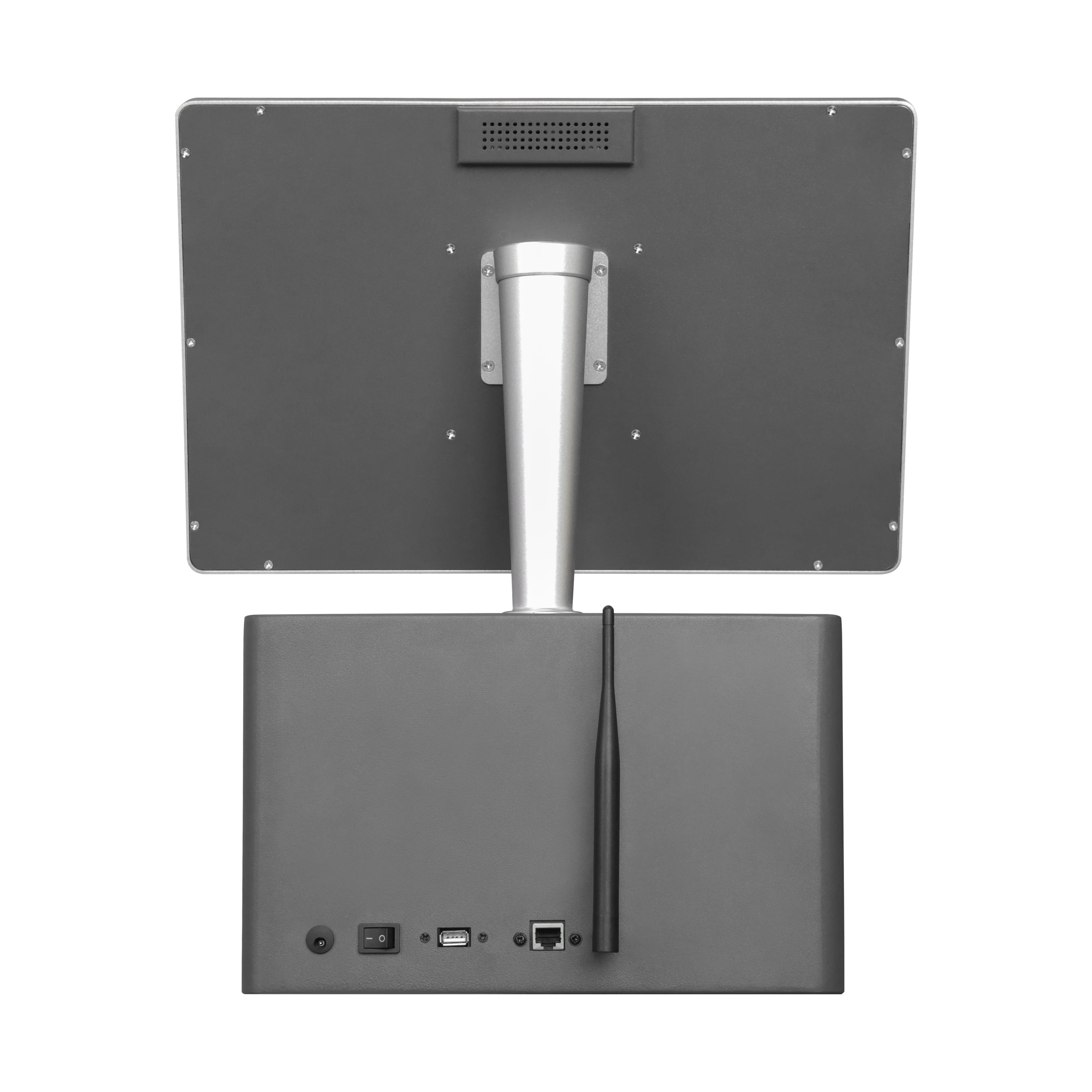 Desktop Self Service Check in Machine Smart Hospital Hotel Airport Visitor Management Self Registration Kiosk