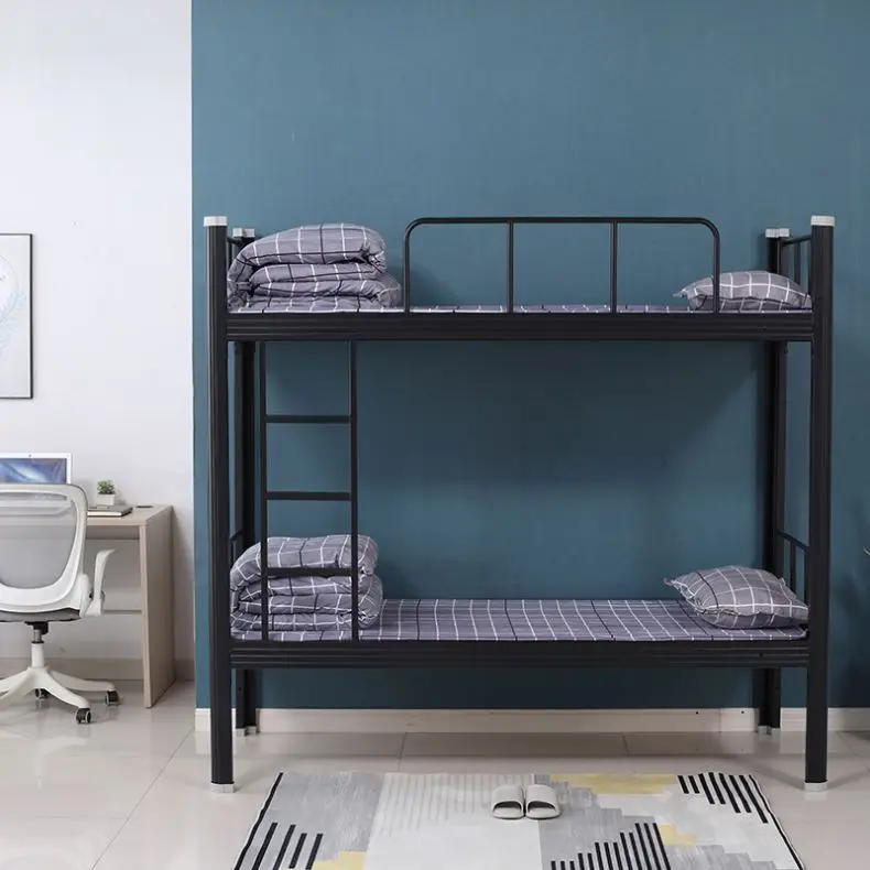 
School Student Dormitory College Bunk University Steel Literas Boltless metal steel baby bed twin 