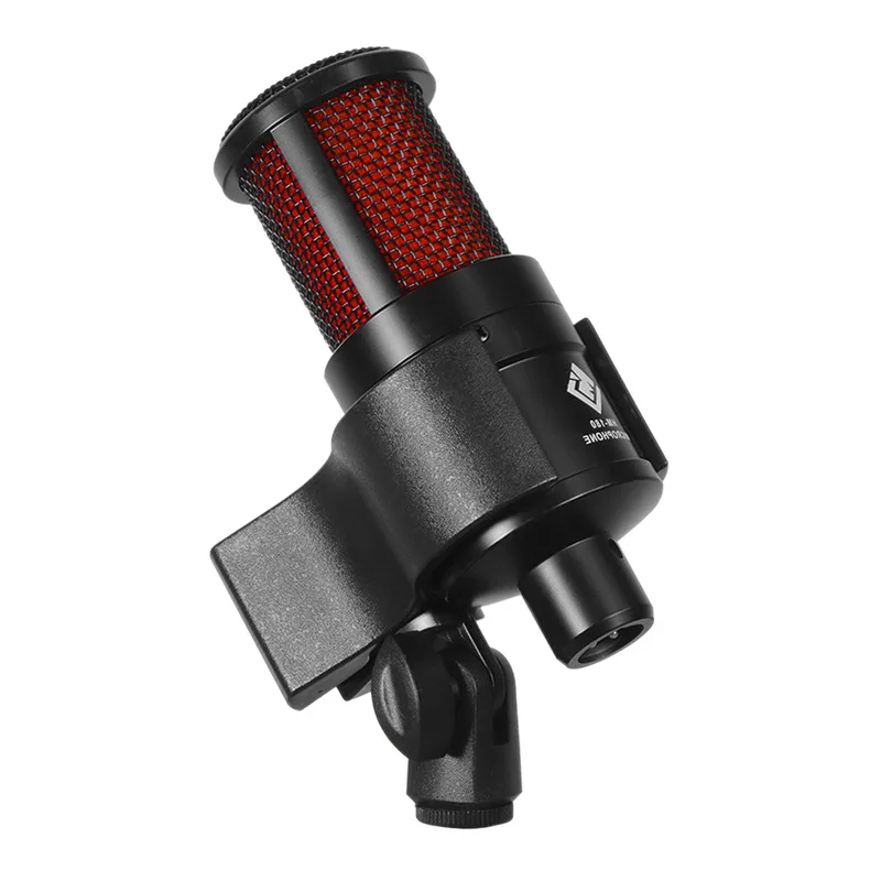 Flexible Adjustable Holder Thread Screw Adapter Universal Large Spring Bracket Microphone Clip Handhold