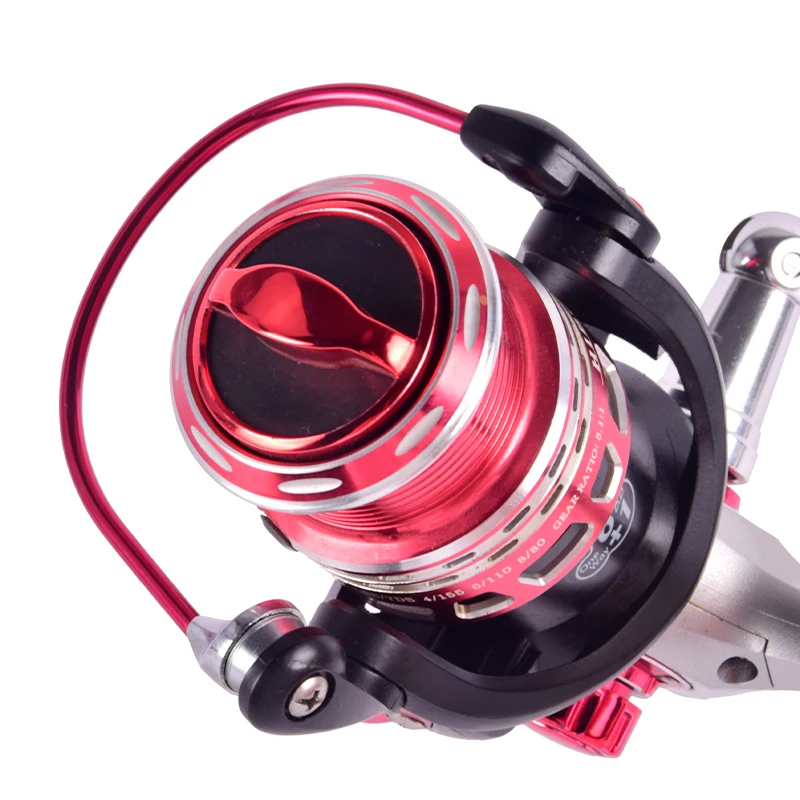 Fishing Reel 2000 Sports Equipment Solid And Durable Graphite Body Spinning Reels High Quality Ball Bearings 4+1BB