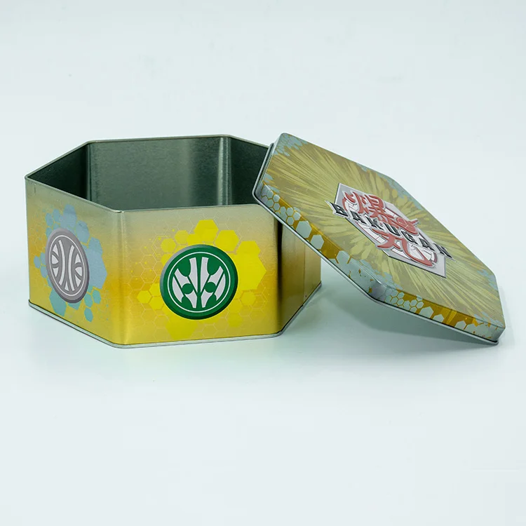 
Manufacturers Custom Tinplate Hexagonal Cans Digital Product Packaging Boxes Electronic Product Packaging boxes 