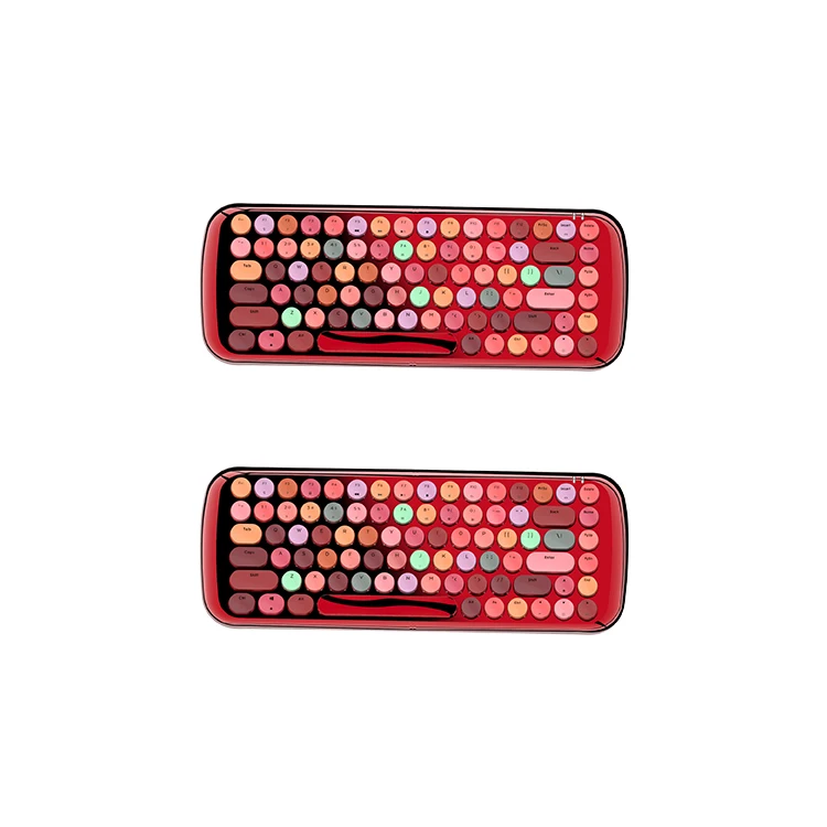 Amazon Gaming Typewriter Red Slim Wireless Keyboard Mouse Wireless Keyboard And Mouse Combo