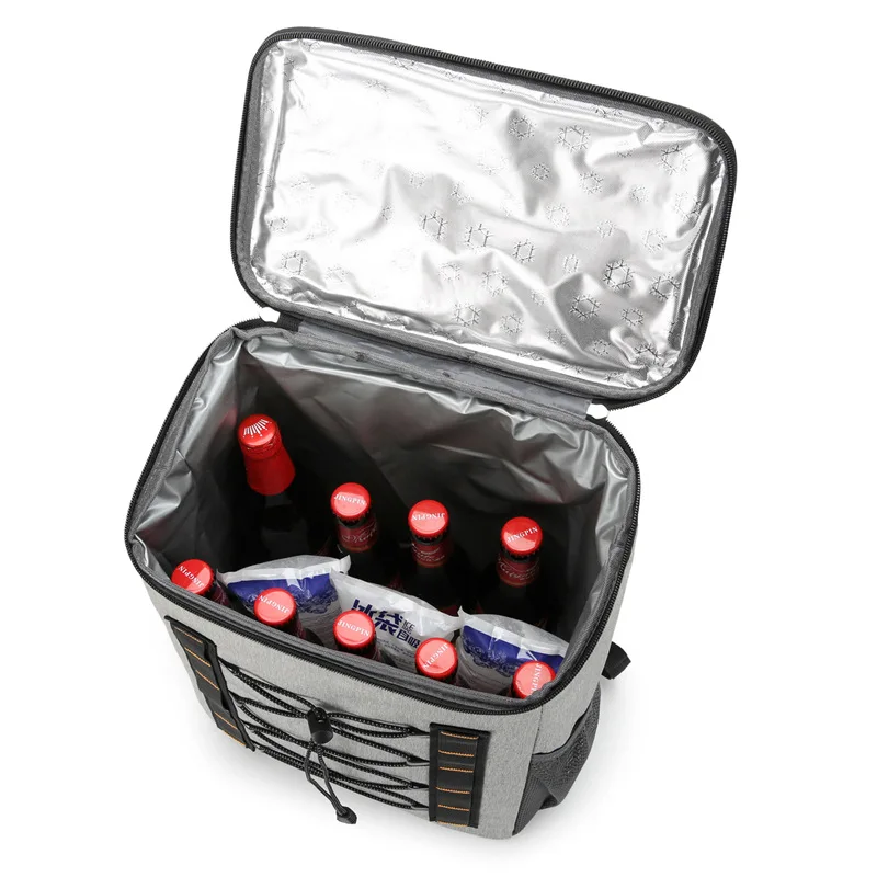 2024 wholesale Customized Soft Cooler Backpack Big Capacity Waterproof Bag for Multifunctional Use for Outdoor Activities Food