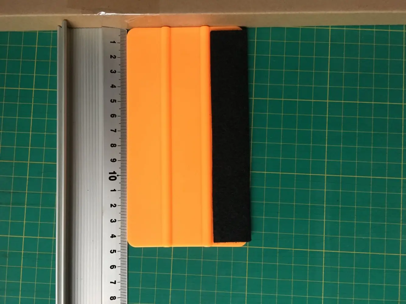 Стеклянная автомобильная пленка с 2 мм войлочными виниловыми аппликаторами, скребок, пластиковая оберточная пленка с войлочным инструментом