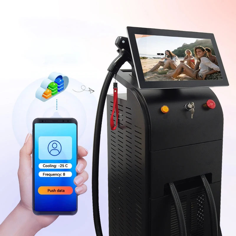 Lufenbeauty laser hair removal OEM logo medical CE 808 940 1064 755 laser hair removal epilator 808nm diode laser machine