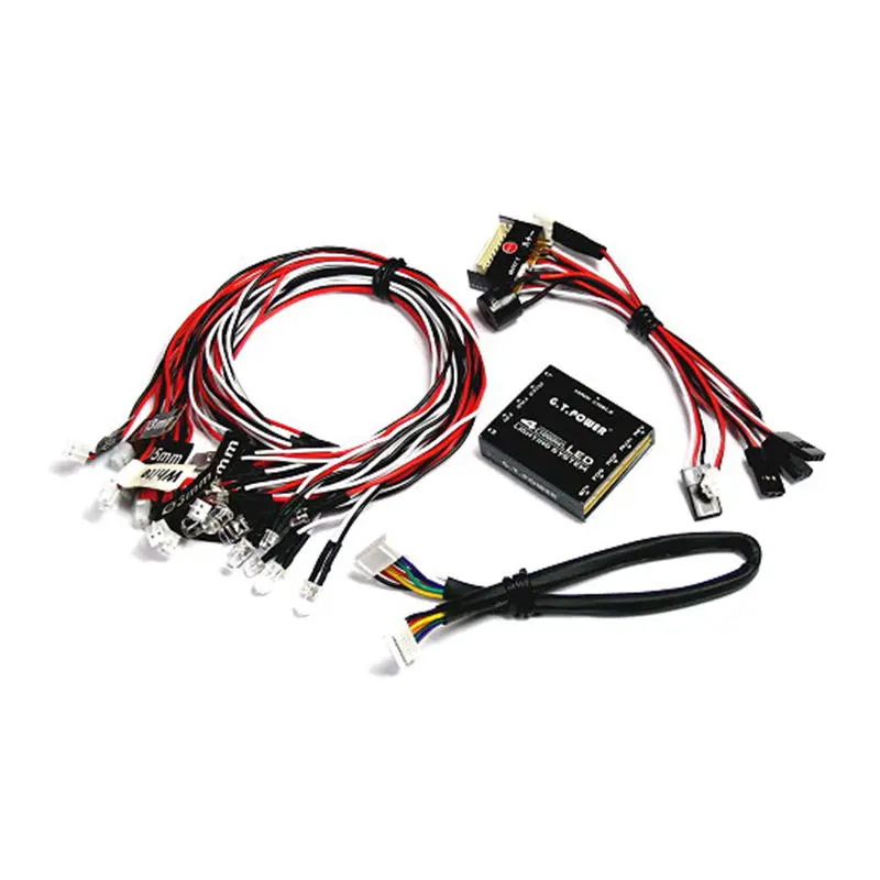 GT Power RC car 4-Channel Professional LED Lighting System for radio control cars trucks