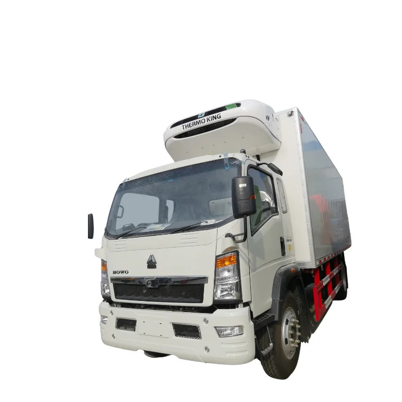 Лучшие продажи SINOTRUK HOWO термо-король холодильник грузовик дизельный Холодильный морозильник коробка для грузовика От 8 до 10 лет РЕФРИЖЕРАТОРНЫЙ грузовой