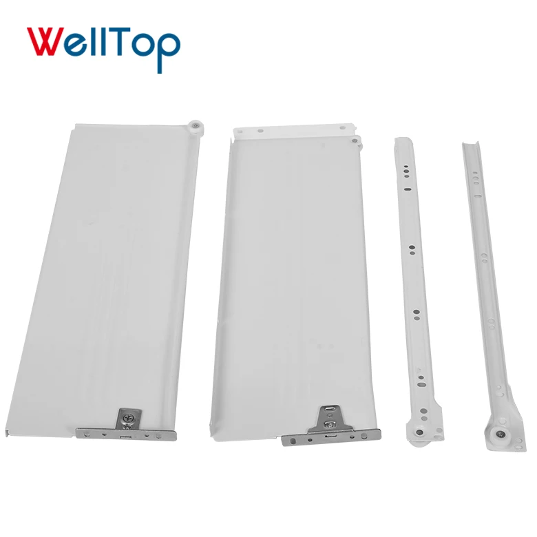 15.013 H118mm Drawer Slides - Top and Bottom Mounting Drawer Rails