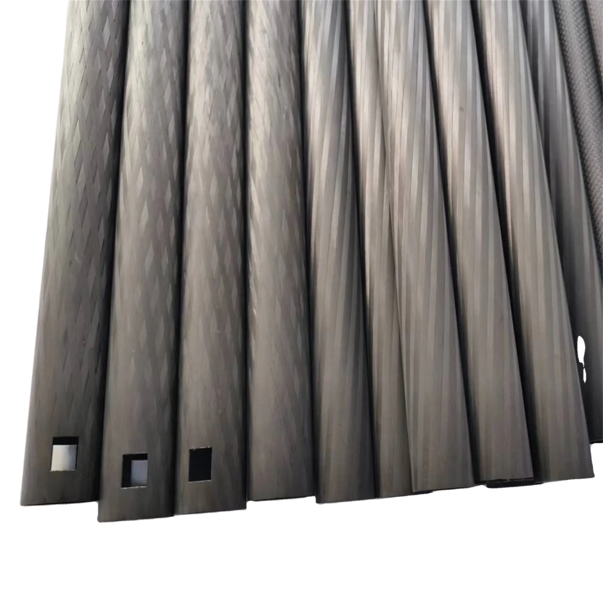 China Supplier Wholesale Customized Light Weight Carbon Fiber Tube 10mm 15mm 20mm Pipe Nano Tubing