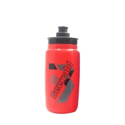 RTS Outdoor sports water bottle food grade PP material 550ml bicycle cycling fitness squeeze vacuum water bottle support custom