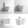 Serene bathroom sink Vitreous china matte green ceramic wash hand basin with luxury gold edge