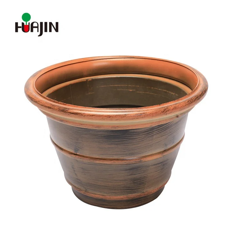 Best selling large outdoor mintate ceramic plastic vases and pots planters