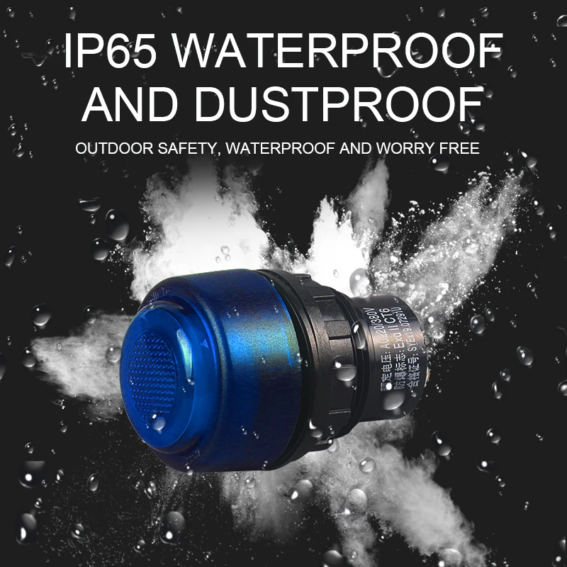 IP54 Colorful IP66 16A explosion-proof indicator lights blue led