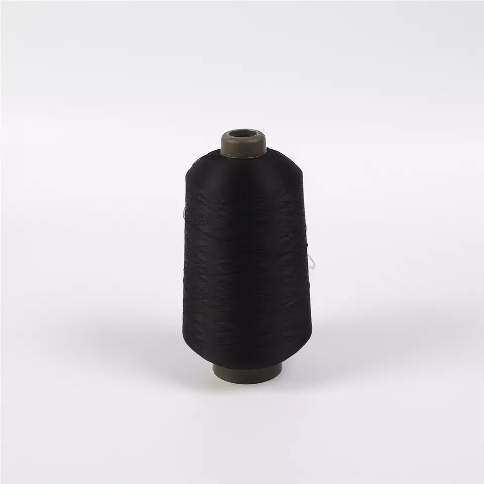 High strength imitation nylon 70D/36F/2 Dacron DTY yarns for knitting hosiery knitting caps