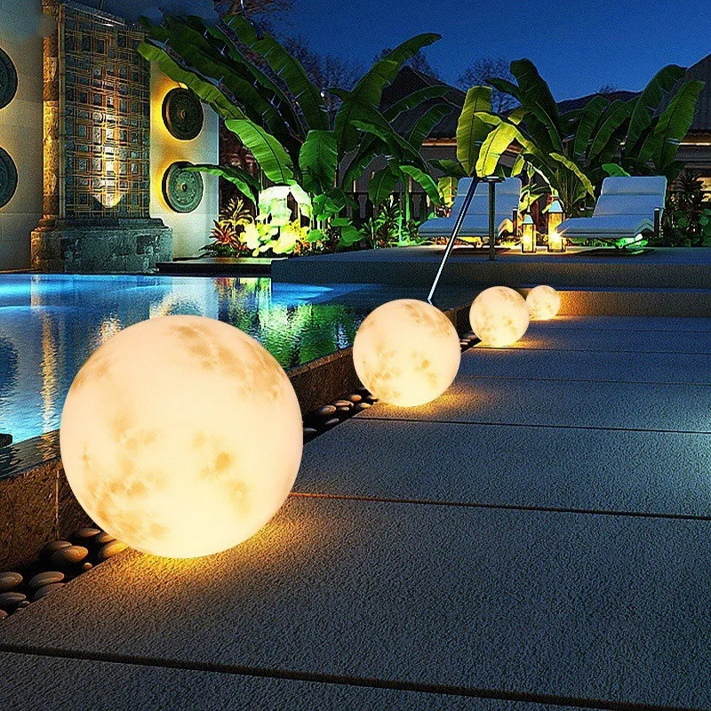 Unique New Design Popular Garden Lighting Led Outdoor Lights Moon landscape lighting