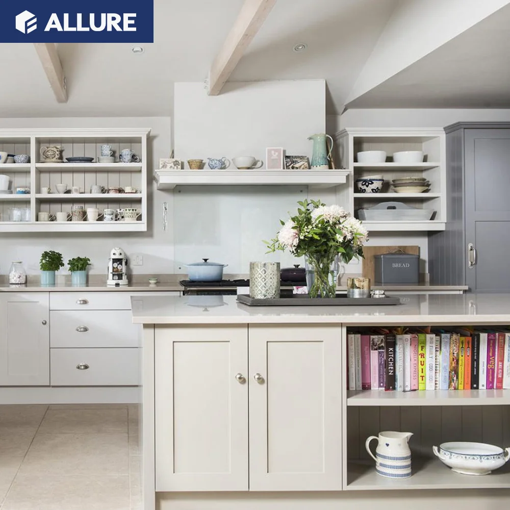 Allure american walnut phenolic laminate polymer rubber modern china guangzhou white oak wood dining room kitchen cabinets