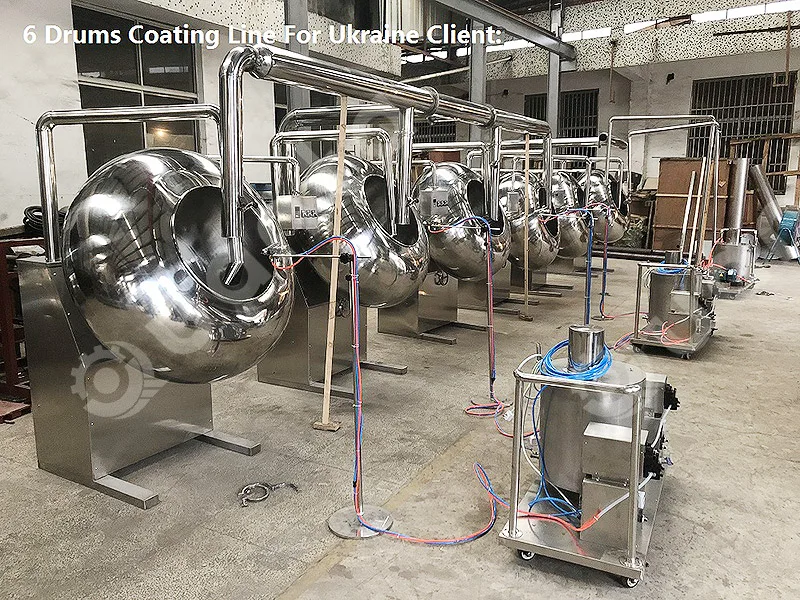 BY Series chewing gum/peanut/sugar/pill/tablet coating machine
