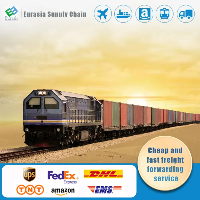 railway train shipping ship supplies agent freight forwarder from china to Europe Germany UK France Spain Italy Amazon FBA