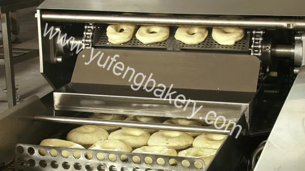 HOT Yufeng 304 stainless steel industrial donut making machines cake machine automatic Can be fried and automatically rolled