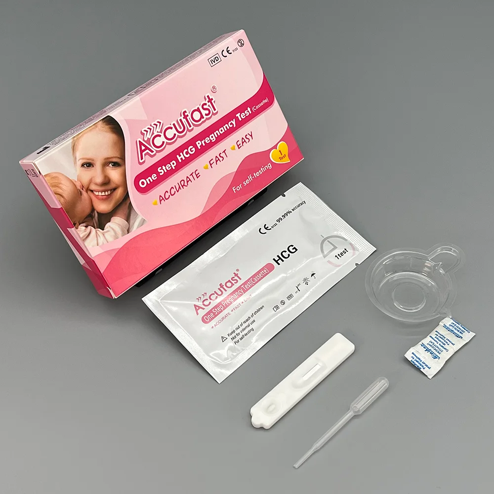 High Quality Easy to Use One Step Quick Test Kit with Over 99.99% Accuracy HCG Pregnancy FSH Test Kits