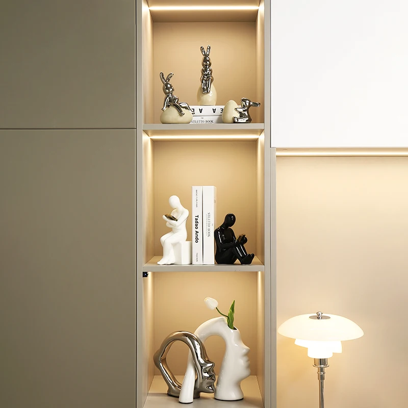 Factory Direct Design Creative Living Room Wine Cabinet Office Decorations Ceramic Bookends