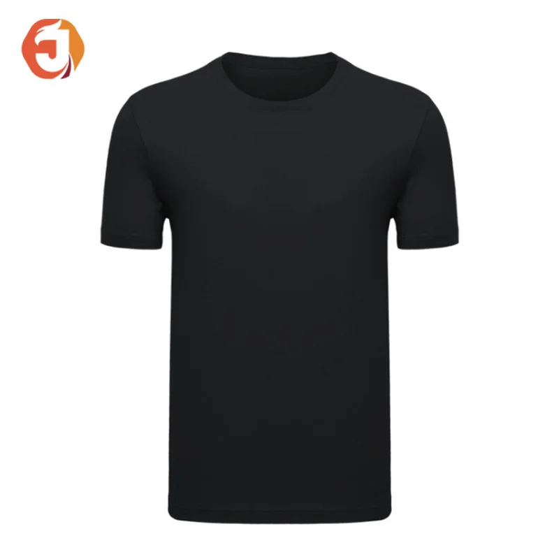 Joy-T008 Custom OEM Solid Color Oversize Cotton Summer Short Sleeve T-shirt for Men
