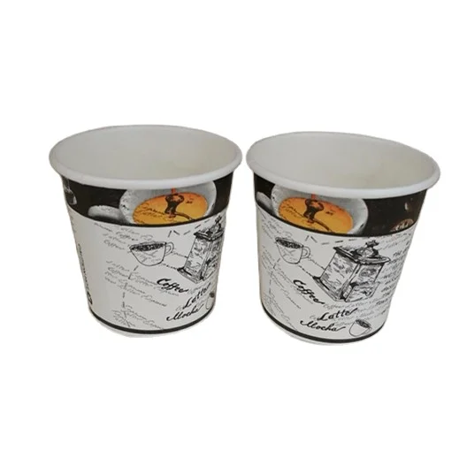 Factory price custom LOGO free sample  ice cream  paper cup 4oz