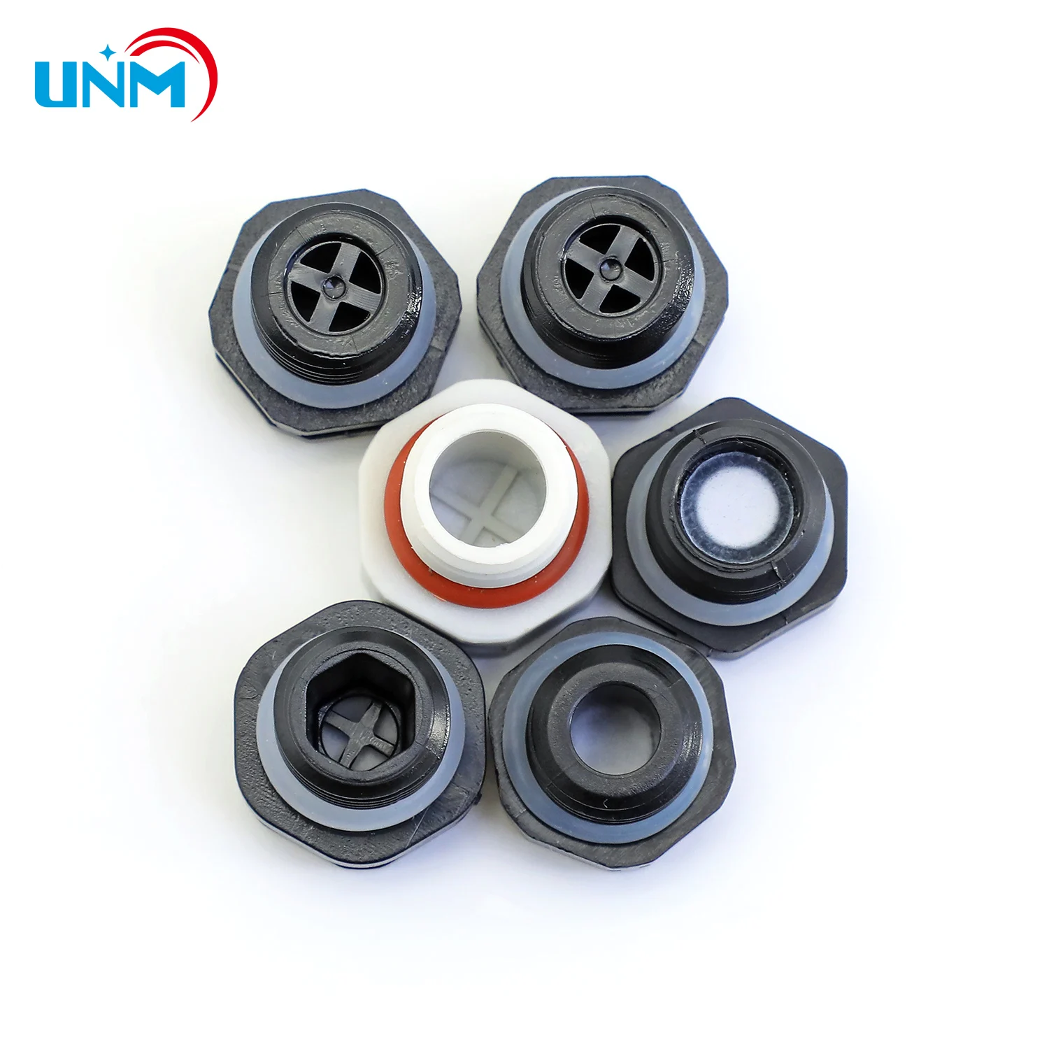 UNM Support Customization M5 Plastic Screw-in Type Air Valves Vent Valve for Outdoor Application