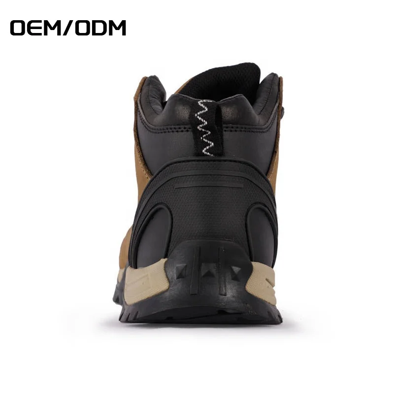 JIANER Outdoor Waterproof Winter High Top Mountain Climbing Sneakers Boots Men Hiking Botas Trekking Walking Shoes
