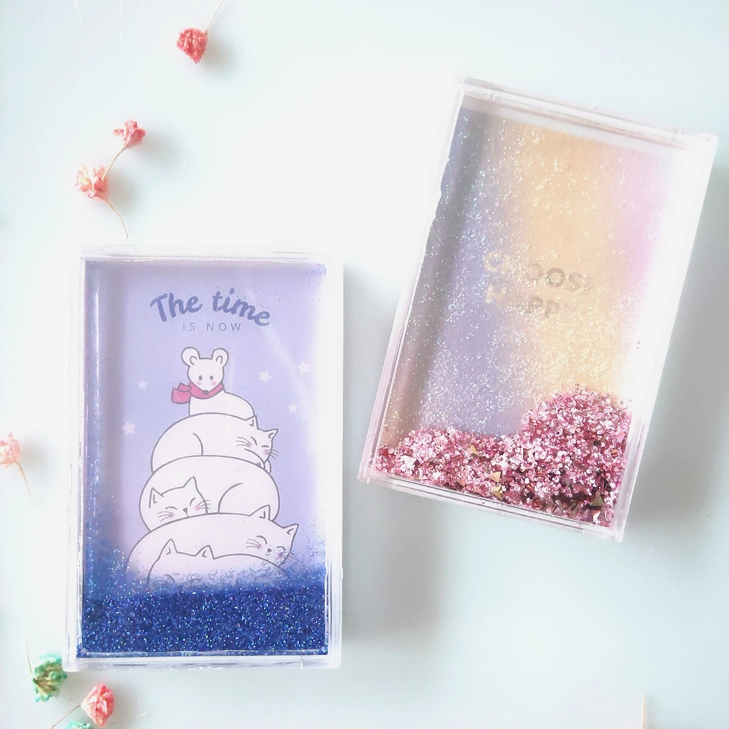 Magnet 2x3 Inch Water Globe Custom Glitter Snow Globe Liquid Photo Frame