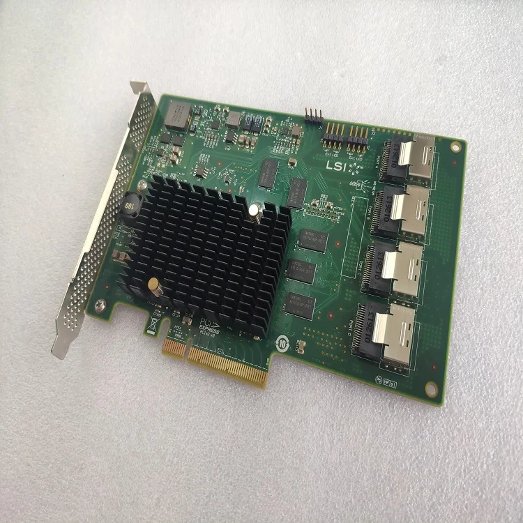  Новый оригинальный LSI9201-16i сетевой адаптер SAS и SATA 6 ГБ/сек. надписью «HBA» карты