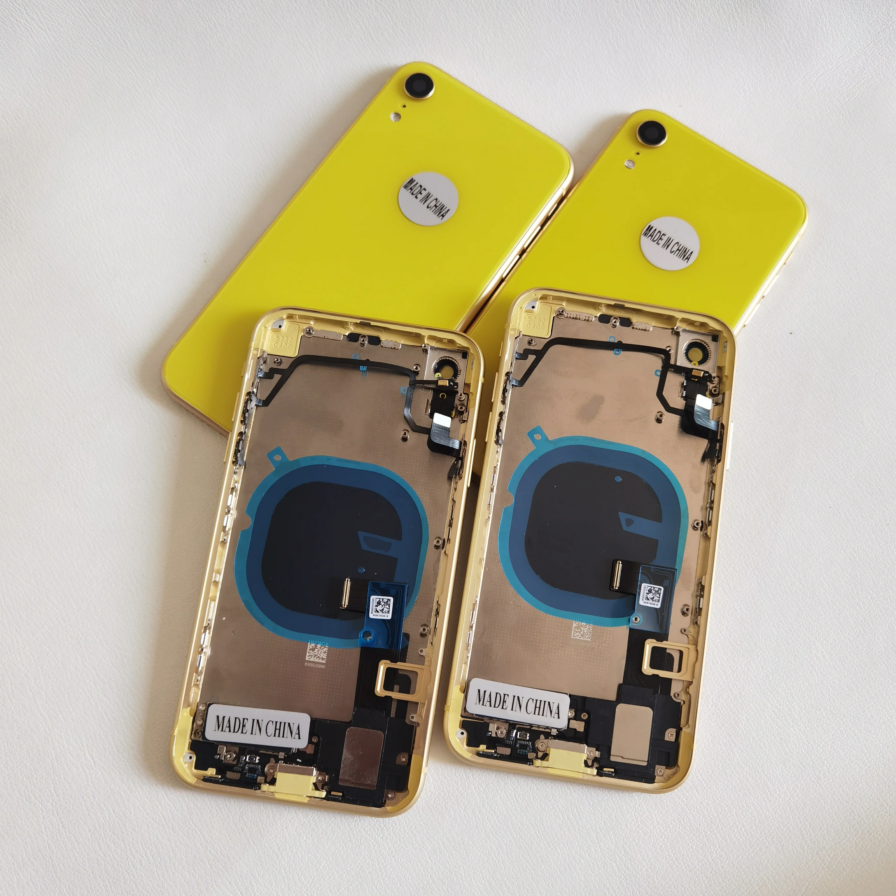  Задняя крышка для мобильного телефона корпус Iphone X XS Max XR полноразмерная средняя рамка с логотипом и гибкими комплектами замена