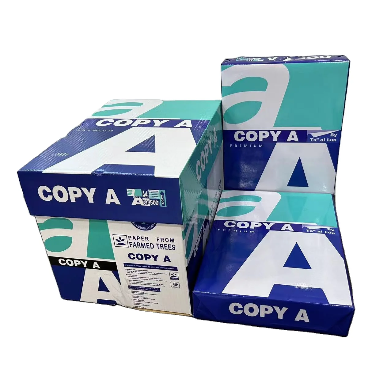 Stationery wholesaler  offer In stock  copy paper jumbo rolls A4 size Paper 80GSM in china