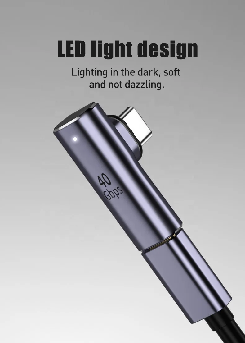 New USB Cable Magnetic Adapter 100W USB 4.0 Type C Magnetic Charger Connector For Phone USB C Device Fast Charging Converter