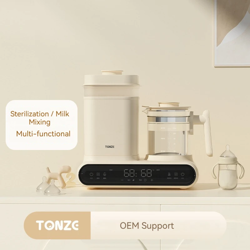 Touch Control 10 Functions Baby Milk Botte Sterilizer Dryer Baby Bottle Warmer Milk Regulate Kettle Thermostat
