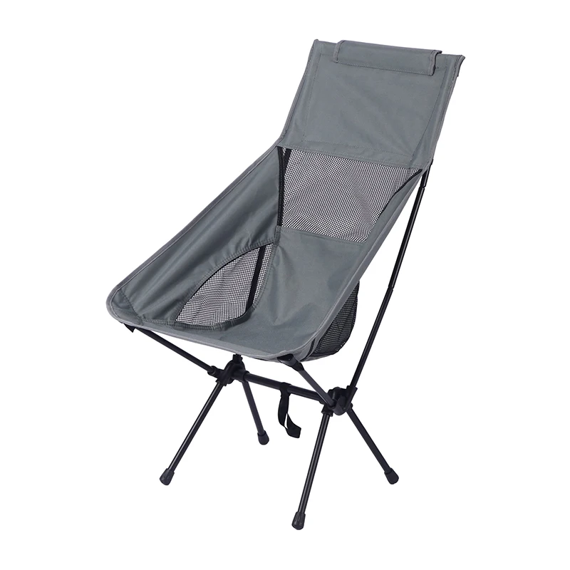 Custom Color Outdoor Folding Chair Padded Oversized Camping Picnic Beach Moon Chairs For Hiking