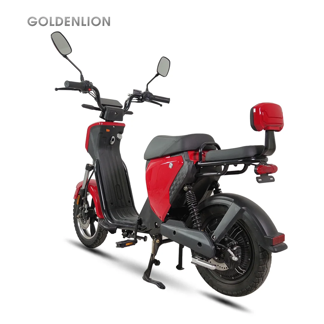 JSC2 Vintage Moto Bike Motorcycle 50km 80km Range Max Speed 45km/h Electric Moped Scooter With EEC COC