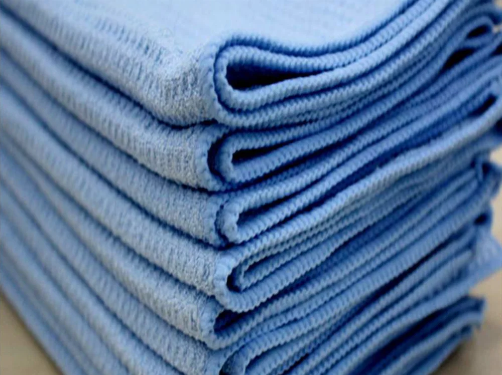 logo personalized Tri-fold Microfiber Fabric Waffle Pattern golf towels quick dry with custom funny design