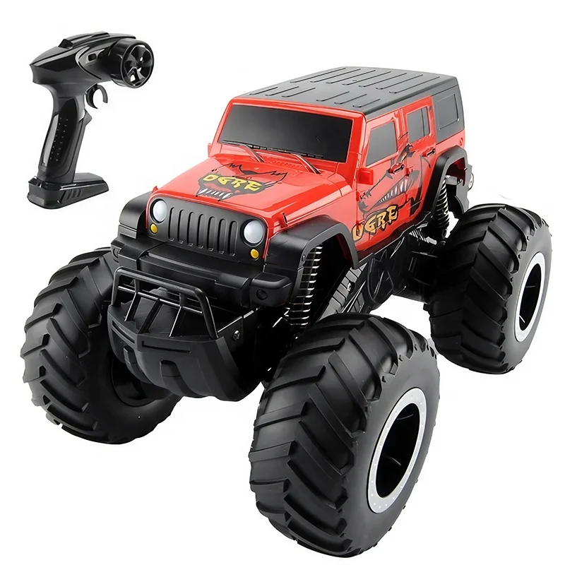 Big Wheel RC Car Amphibious Waterproof All Terrain 2.4GHz Remote Control Toy for Land and Water